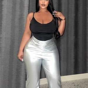 Metallic Pants